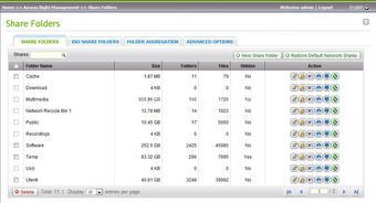 QNAP TS-459 Pro+ Turbo NAS 3. Configurazione, Network Share e Utenti 8