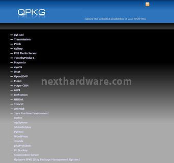 QNAP TS-459 Pro+ Turbo NAS 6. Applicazioni QPKG 2