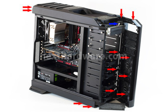 Zalman GS1200 : sobria eleganza 11. Montaggio componenti 6