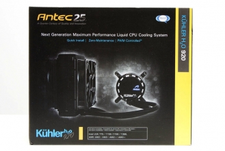 Antec KÜHLER H2O 920 : performance ai massimi livelli 1. Packaging & Bundle 1