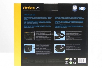Antec KÜHLER H2O 920 : performance ai massimi livelli 1. Packaging & Bundle 2