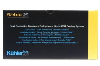 Antec KÜHLER H2O 920 : performance ai massimi livelli 1. Packaging & Bundle 4