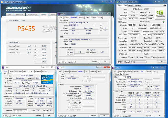 Gigabyte GA-Z68X-UD7-B3 12. Overclock 1