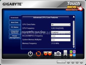 Gigabyte GA-Z68X-UD7-B3 5. Touch BIOS 7