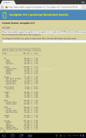Acer Iconia Tab A500 7. Benchmark Web 4
