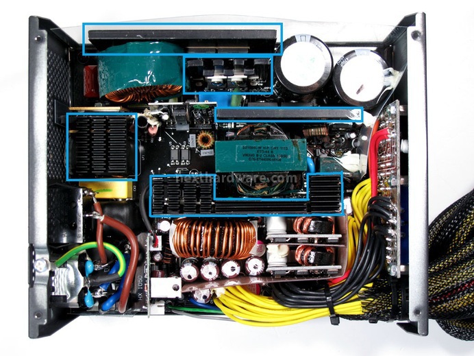 Corsair Professional Series HX1050 Watt 5. Interno: dissipatori & ventole 1