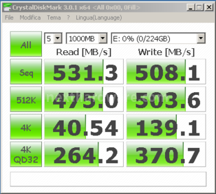OCZ Vertex 3 Max IOPS 240GB 11. CrystalDiskMark 3