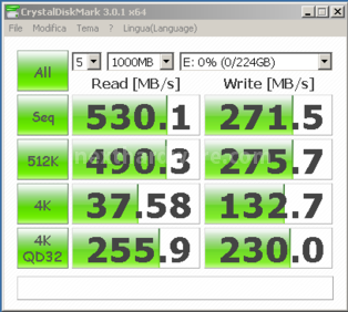OCZ Vertex 3 Max IOPS 240GB 11. CrystalDiskMark 4