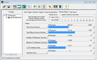 OCZ RevoDrive 3 X2 480GB 11. IOMeter Sequential 5