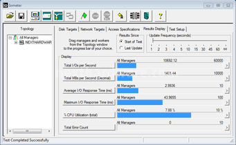 OCZ RevoDrive 3 X2 480GB 11. IOMeter Sequential 7