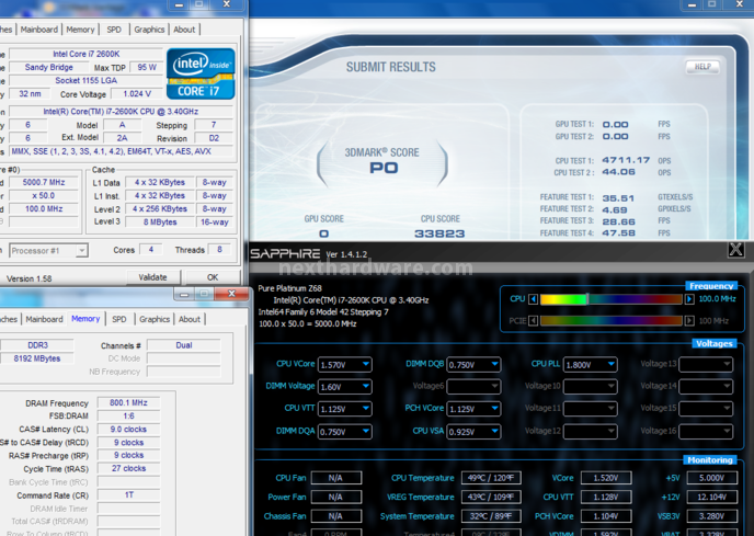 Sapphire PURE Platinum Z68 13. Overclock 1