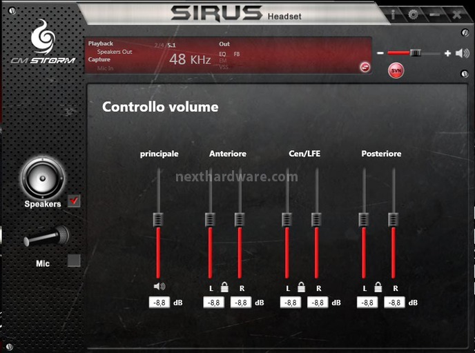 CM Storm Sirus 5.1 4. Software - Cuffie 1