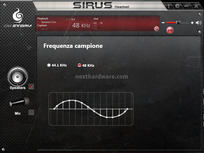 CM Storm Sirus 5.1 4. Software - Cuffie 4
