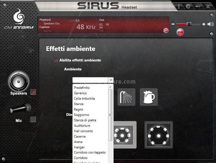 CM Storm Sirus 5.1 4. Software - Cuffie 6