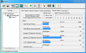 OCZ RevoDrive Hybrid 1TB 12. IOMeter Sequential 2