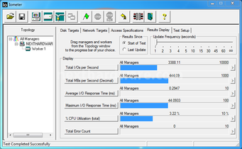 OCZ RevoDrive Hybrid 1TB 12. IOMeter Sequential 5