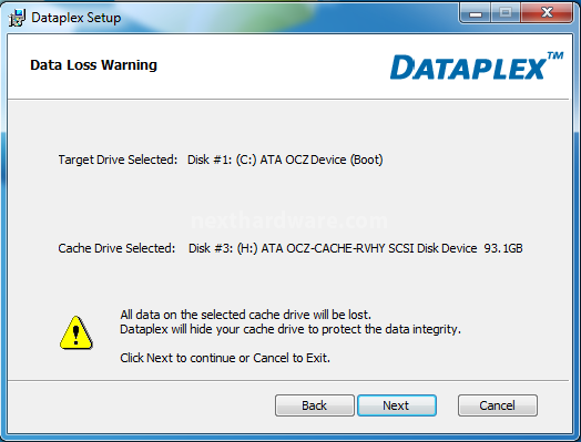 OCZ RevoDrive Hybrid 1TB 6. Software di caching Dataplex 4