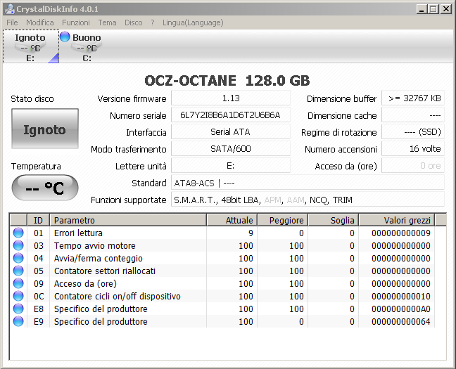 OCZ Octane 128GB 15. Firmware 1.12  VS  1.13  -  Parte prima 1
