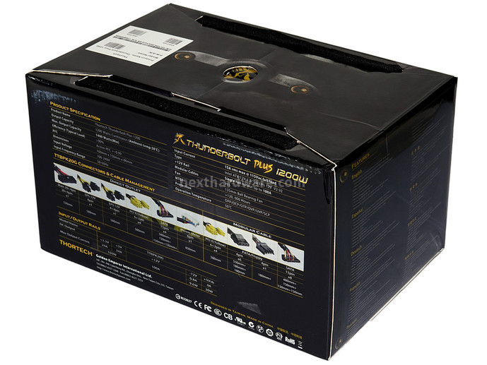 Thortech Thunderbolt PLUS 1200W 1. Box & Specifiche Tecniche 6