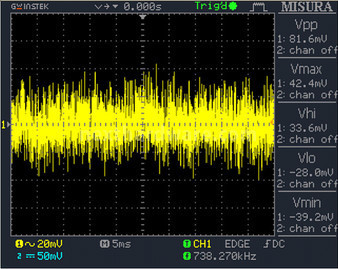 Thortech Thunderbolt PLUS 1200W 12. Test di accensione e ripple 4