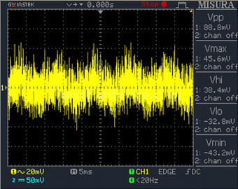Thortech Thunderbolt PLUS 1200W 12. Test di accensione e ripple 6