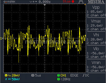 Thortech Thunderbolt PLUS 1200W 12. Test di accensione e ripple 7