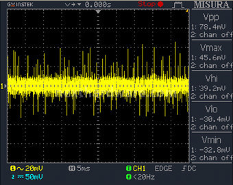 Thortech Thunderbolt PLUS 1200W 12. Test di accensione e ripple 14