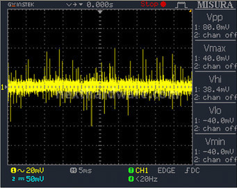Thortech Thunderbolt PLUS 1200W 12. Test di accensione e ripple 12