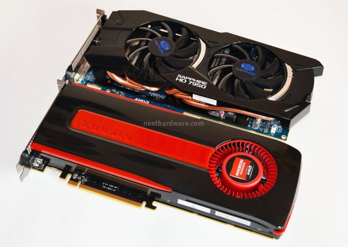 Sapphire Radeon HD 7950 OC - CrossFireX 1. Sapphire Radeon HD 7950 OC 1