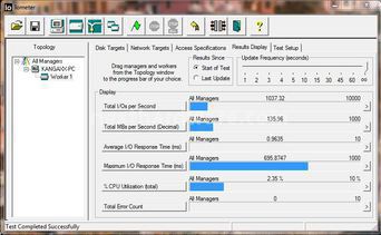 Kingston DataTraveler HyperX 3.0 64GB 7. Test: Endurance Iometer Sequenziale 3