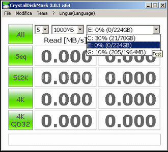 ADATA XPG SX910 256GB 13. CrystalDiskMark 3.0.1 2