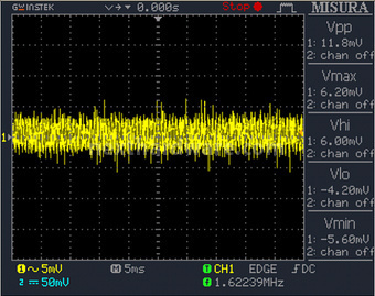 OCZ Fatal1ty 1000W 12. Test di accensione e ripple 18
