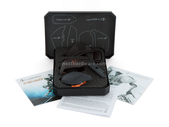 Cyborg M.M.O. 7 Mouse Gaming 1. Packaging e bundle 9