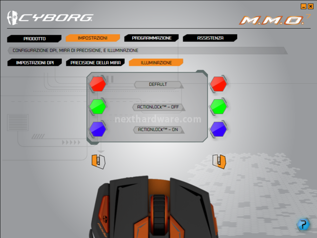 Cyborg M.M.O. 7 Mouse Gaming 5. Software 4