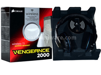 Corsair Vengeance 2000 Wireless 7.1 Gaming Headset 1. Packaging & Bundle 7