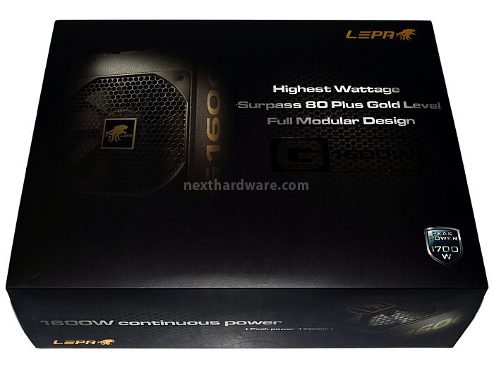 LEPA G1600-MA 1600W 1. Confezione & Specifiche Tecniche 1