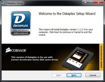 Corsair Accelerator 30GB 2. Sofware Dataplex 2