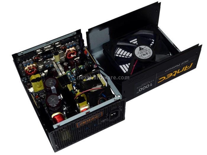 Antec HCP 1000W Platinum 3. Interno: come è fatto 1
