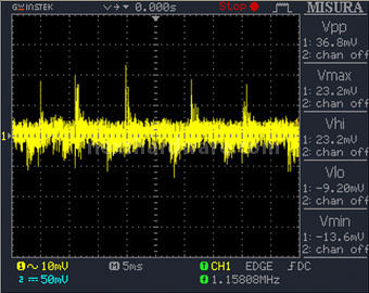 Antec HCP 1000W Platinum 12. Test: accensione e ripple 4