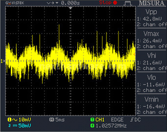 Antec HCP 1000W Platinum 12. Test: accensione e ripple 8