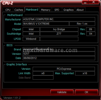 ASUS Maximus V Extreme 8. Metodologia di Prova 7