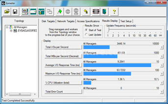 ADATA XPG SX910 256GB 11. IOMeter Sequential 8