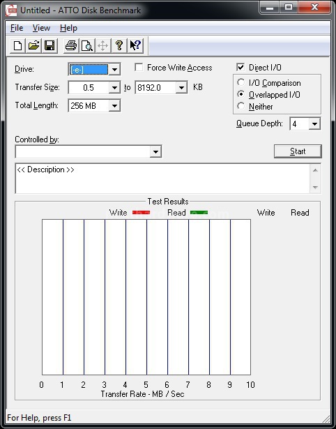 ADATA XPG SX910 256GB 15. ATTO Disk 1