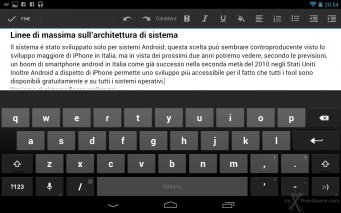 Google Nexus 7 5. Multimedia, Office ed Autonomia 2