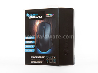 Roccat Savu 1. Packaging e bundle 1