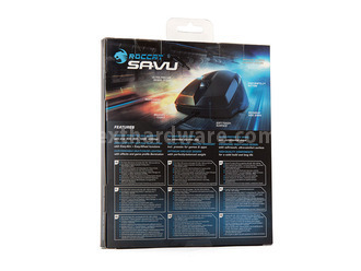 Roccat Savu 1. Packaging e bundle 2