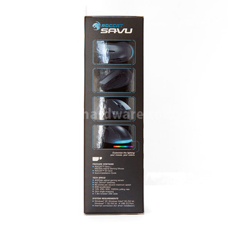 Roccat Savu 1. Packaging e bundle 3