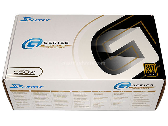 Seasonic G-550 550W 1. Confezione & Specifiche Tecniche 1
