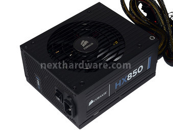 Corsair HX850 80Plus Gold 2. Visto da vicino 1