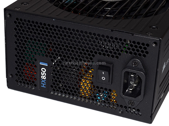 Corsair HX850 80Plus Gold 2. Visto da vicino 6